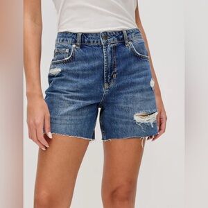 Rails Hermosa Jeans Short Short Riverside Distressed raw hem size 28 NWT